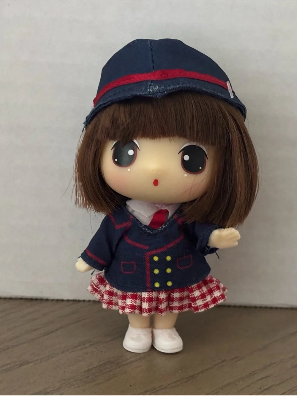 Ddung Student Junior High School Collectible Doll Figure Blue Outfit Blind Box